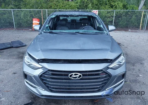 2018 Hyundai Elantra Sport z USA, uszkodzony, nr VIN KMHD04LB2JU529042
